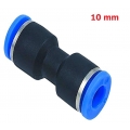 Fitting PU10 ข้อต่อลม ข้อต่อตรง 10 mm นิวเมติกส์